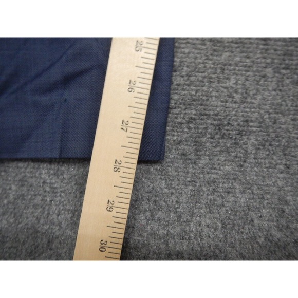 J. Crew Thompson Suit Men's Size 38S Slim Fit Blue w/ Brown Buttons 100% Wool - Picture 16 of 16